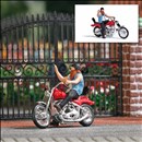 -4001738078619-Action Set: US Motorrad mit Biker