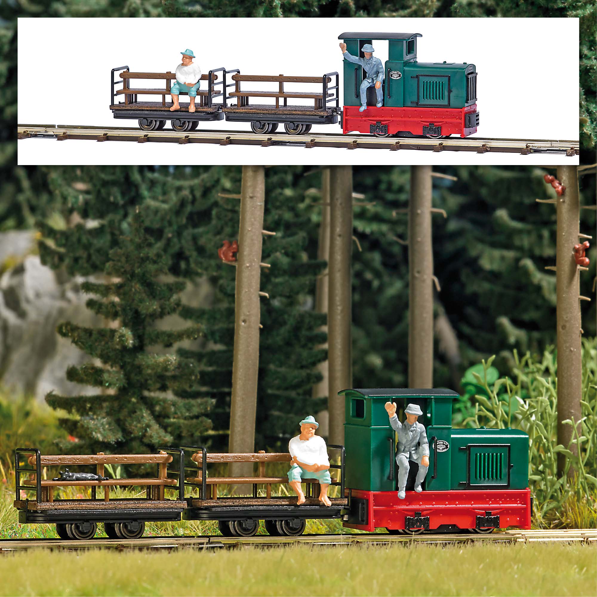 -4001738120158-Feldbahn Start-Set »Personentransport«