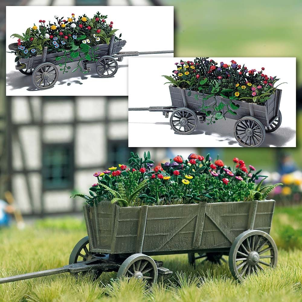 -4001738012286-Holzwagen mit Blumen