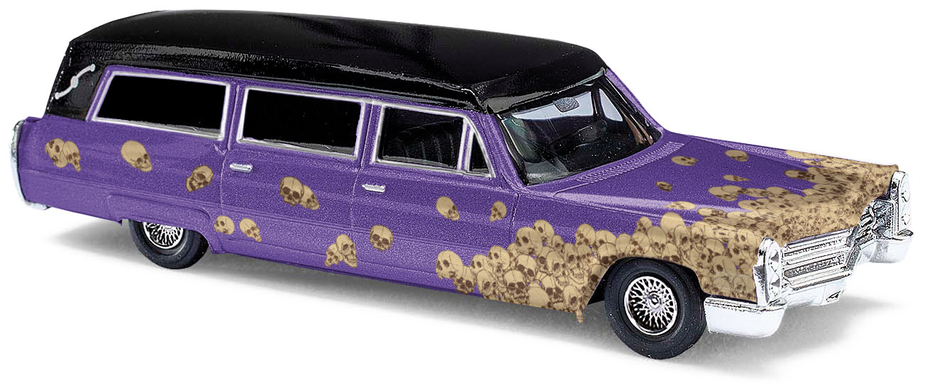 42923-Cadillac66 Station Wagon, Skull-4001738429237