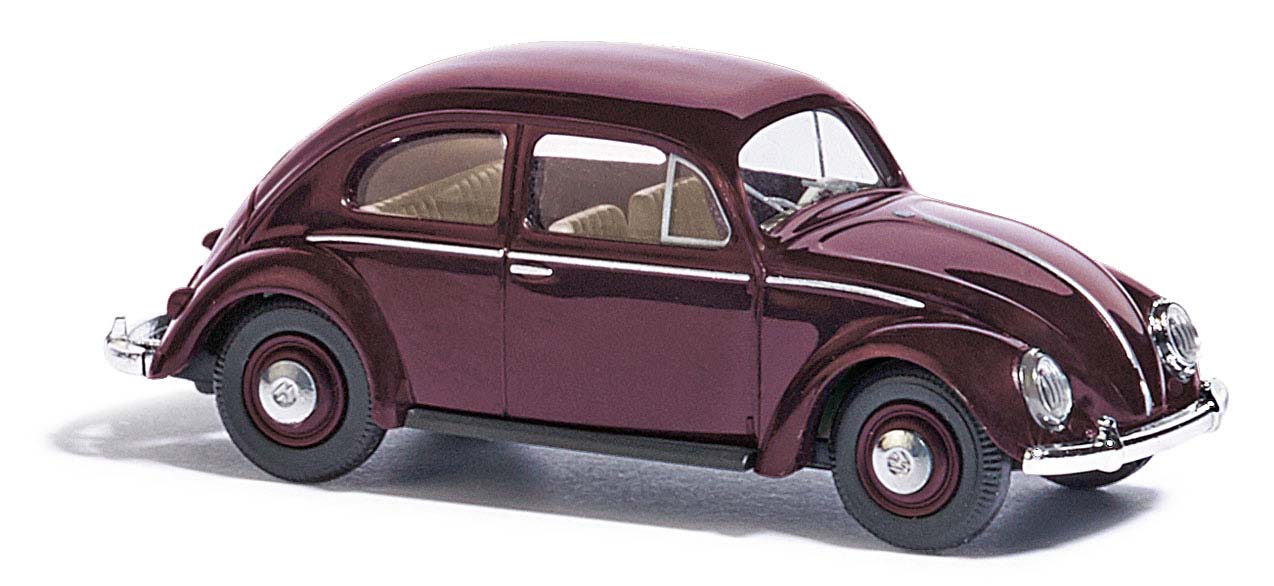 52901-VW Käfer mit Brezelfenster, Rotbraun-4001738529012