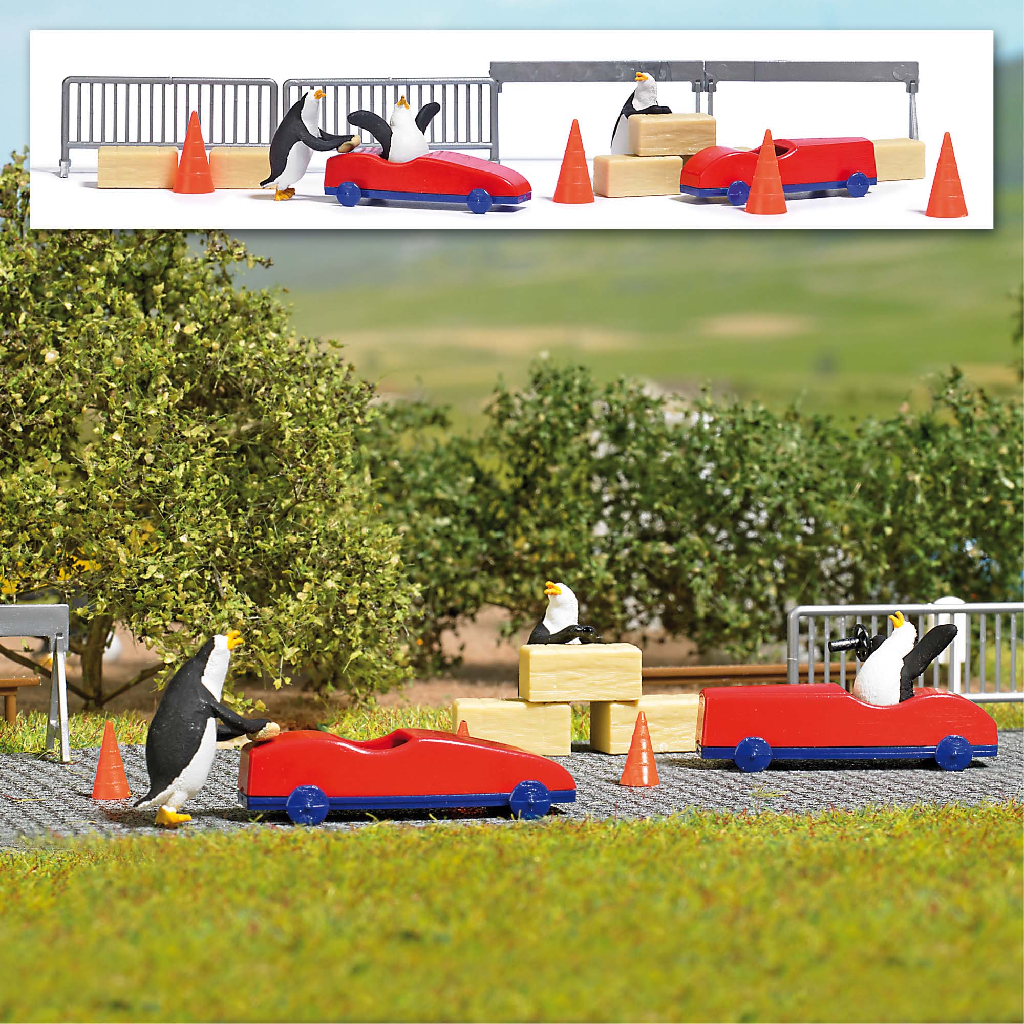 -4001738079241-Action Set: Pinguine Seifenkistenrennen